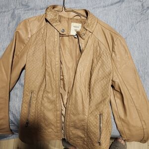 Guess leather coat